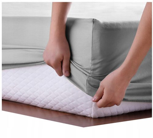 Terry cloth sheet with elastic band Syl-Mar jersey fitted sheet 90 x 200 cm