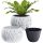  Prosperplast flowerpot 29 cm x 29 x 19.5 cm diameter 29 cm plastic white