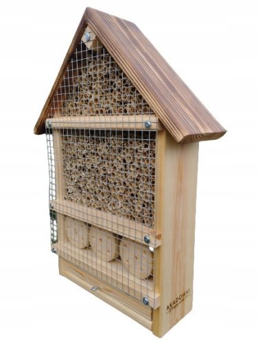  HOUSE for INSECTS, BEES, MASON BEE, reed, H 52 cm