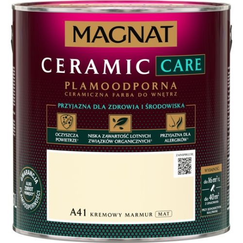 Magnat Ceramic Wall Paint 2.5 l A41 Cream Marble Matt