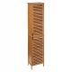 5fünf Simple Smart bathroom shelf, natural oak 24 x 34 x 170 cm