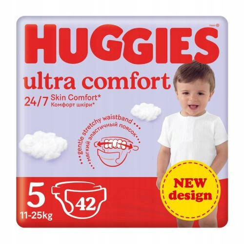  HUGGIES Diapers Ultra Comfort Jumbo Pack 5