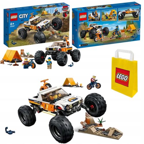  LEGO City 60387 4x4 Off-Road Adventure + VP paper bag LEGO 6315792 medium