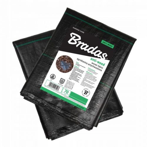 Agrartextil - Agricultural mulching fabric (anti-weed) Bradas black 320 x 1000 cm 70 g/m²