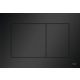 Tece Now toilet flush button, black