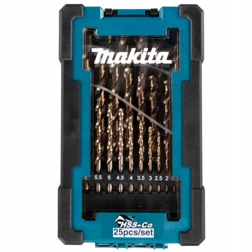 Makita cobalt drill set 25-piece