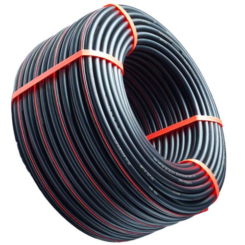  IRRIGATION INSTALLATION PIPE, FULL HOSE CONNECTIONS, THICK CABLE FI20 PE 50 m
