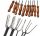 Fork, grill stick - burning fork (forks) Oleo 150 cm 10 pcs.