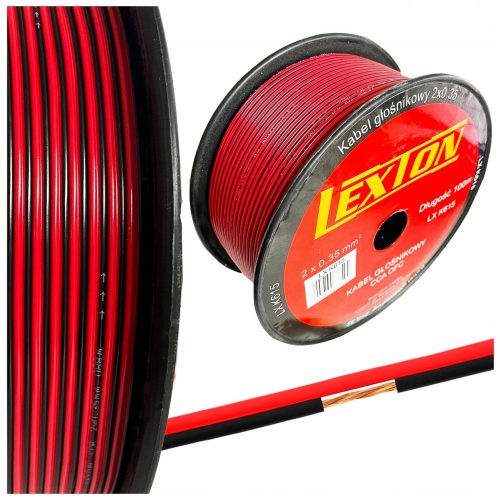 Lexton LXK615 speaker cable 100 m 2x0.35