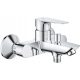 Grohe START EDGE single-lever wall-mounted bath and shower mixer, chrome