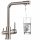 Ari Venom floor-standing kitchen faucet, silver, grey