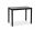  Signal rectangular table 100 x 60 x 75 cm black