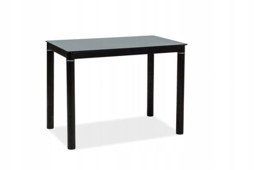  Signal rectangular table 100 x 60 x 75 cm black