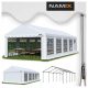 Garden pavilion, tents - NAMIX tent with more than 8 walls 4 x 10 x 3.1 m