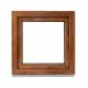 PVC windows 50 x 50 / 500 x 500 Golden oak windows by hand