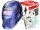 Automatically darkening LCD welding mask