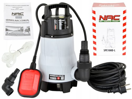  NAC 1000 W submersible pump 16,000 l/h