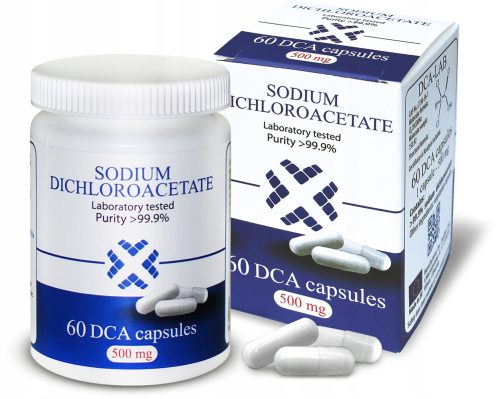 DCA – Sodium Dichloroacetate (60) 500 mg capsules