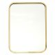  Intesi wall mirror, rectangular, metal frame, 250 x 340 mm