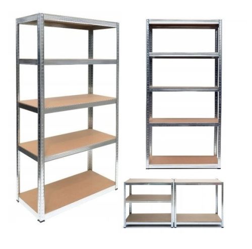 K&M metal storage rack, 180 x 90 x 40 cm, max. 175 kg per rack