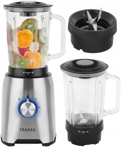  Transa Electronics BT-19 1600 W Jug Blender Silver/Gray