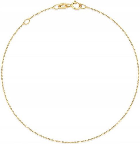  Gold bracelet 585 chain ankier 19 cm