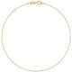  Gold bracelet 585 chain ankier 19 cm