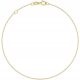  Gold bracelet 585 chain ankier 19 cm