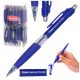  Set of 24 blue retractable ballpoint pens TOMA