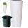  Prosperplast flowerpot 20 cm x 20 x 38 cm diameter 20 cm plastic white