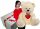  LARGE TEDDY BEAR READY-MADE GIFT FOR VALENTINE'S DAY-20%