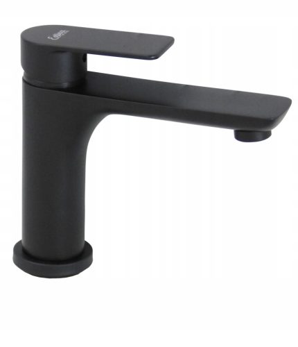 Estiva SOPE floor-standing washbasin mixer, black