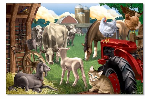  MELISSA DOUG COUNTRY YARD FARM PUZZLE 100 pcs.