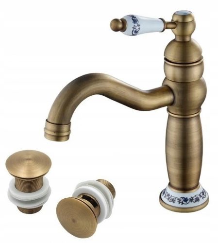 CHDE Retro Design Gold Basin Faucet