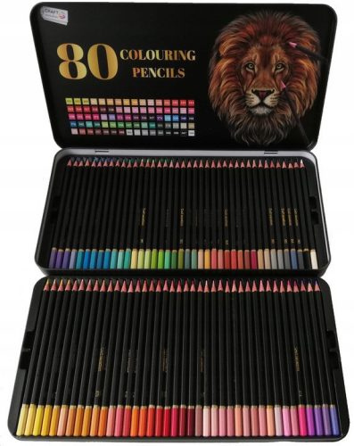  PROFESSIONAL PENCIL SET XL 80-piece + CASE