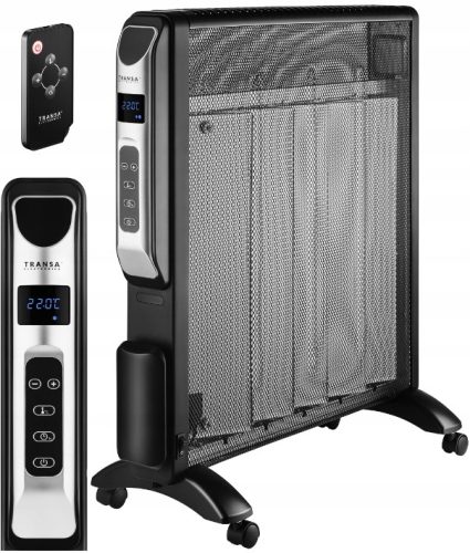  Electric heater Transa Electronics MicaSlim Black 2500 W