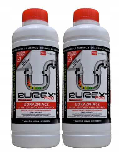 Rurex 1l liquid for unclogging pipes