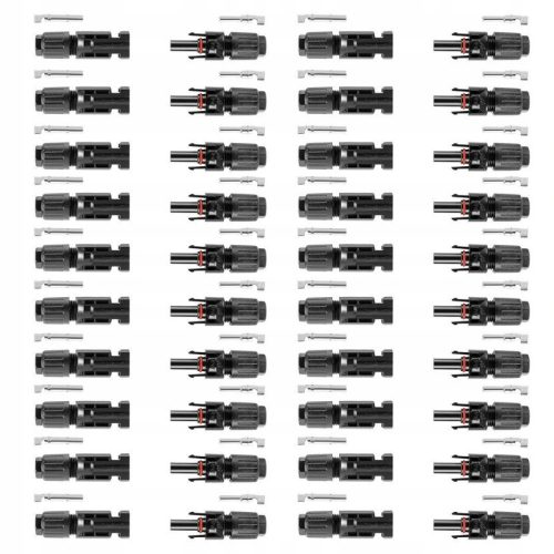 50 pieces PLUG MC4 PLUG SOLAR PANEL + -