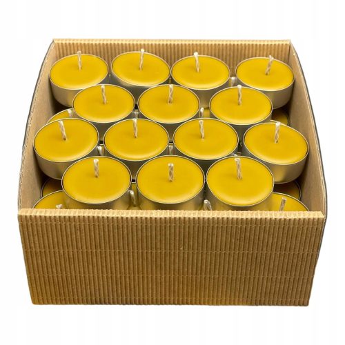 Candles Apimel beeswax tealight candle 56 pcs.