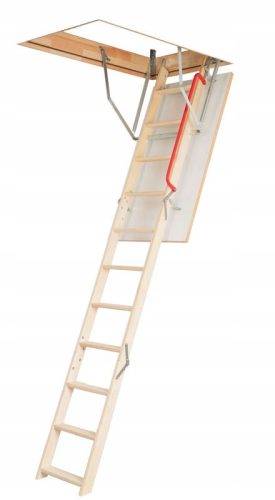 FAKRO wooden attic ladder 58 x 118.4 cm, maximum height 280 cm