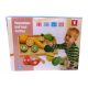  WOODEN VEGETABLES FRUIT CUTTER WITH VELCRO SET