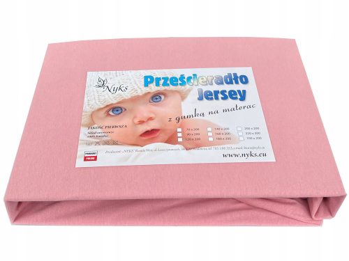  Cotton sheet 100x200 jersey with elastic band 01