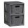 BranQ bathroom shelf in shades of grey, 29.5 x 24 x 33.2 cm