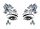  FACE STICKERS 3D CRYSTALS SELF-ADHESIVE YT04