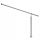 STAIR RAILING BALUSTRADE STAINLESS STEEL 160cm