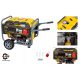 Portable three-phase petrol generator HDM 5200 W