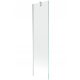 Mexen one-piece bathtub partition, 50 x 150 cm, transparent