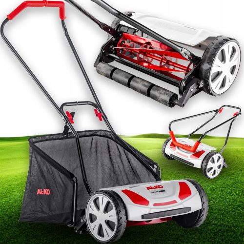  AL-KO 38 cm hand mower + AL-KO 38.1 HM Comfort lawn mower basket 113868