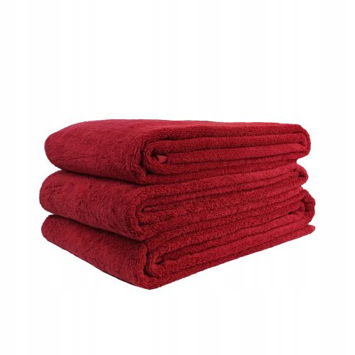 Bath Towels Towel 100x180cm for Sauna SPA Massage Red