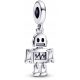  Charm Pendant ROBOT BEASTS BOT Silver 925